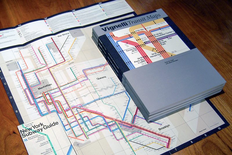 RIT Press: Vignelli Transit Maps