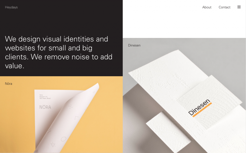 Heydays’ new website